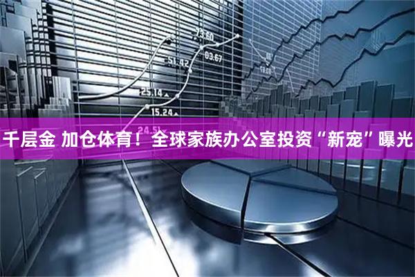 千层金 加仓体育！全球家族办公室投资“新宠”曝光