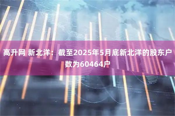 高升网 新北洋：截至2025年5月底新北洋的股东户数为60464户