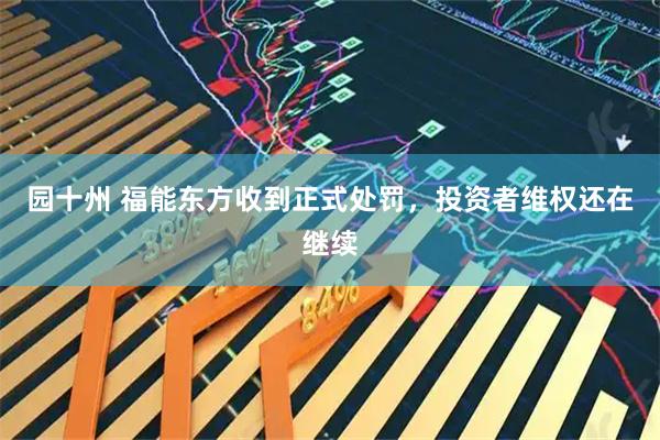园十州 福能东方收到正式处罚，投资者维权还在继续