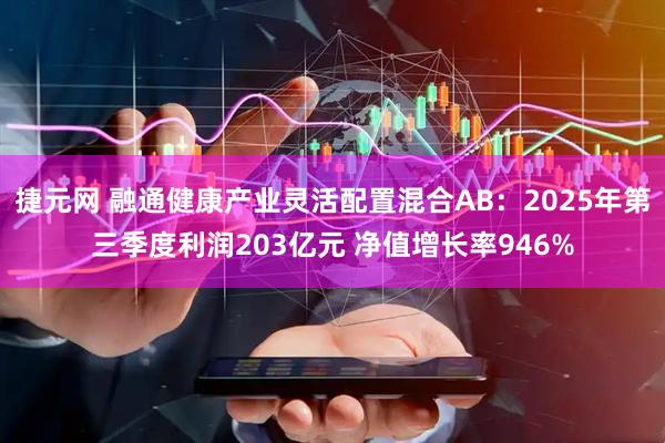捷元网 融通健康产业灵活配置混合AB：2025年第三季度利润203亿元 净值增长率946%